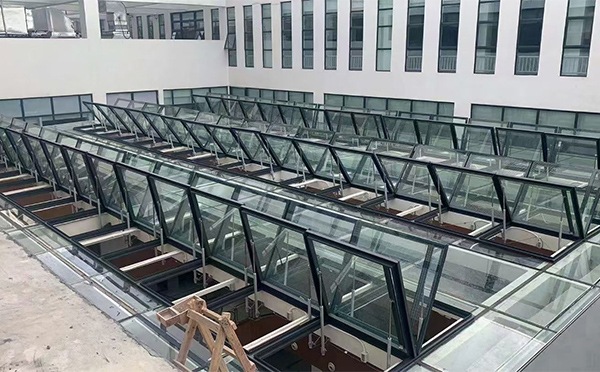 百安科技有限公司近期红寺堡排烟窗项目案例分享 百安科技有限公司近期红寺堡排烟窗项目案例分享