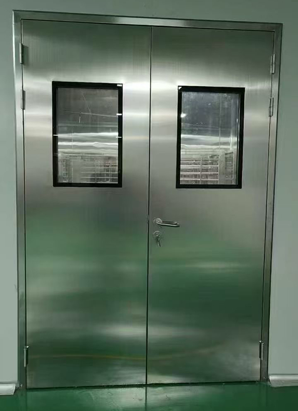 医院新建楼栋完成红寺堡防火门配置工程